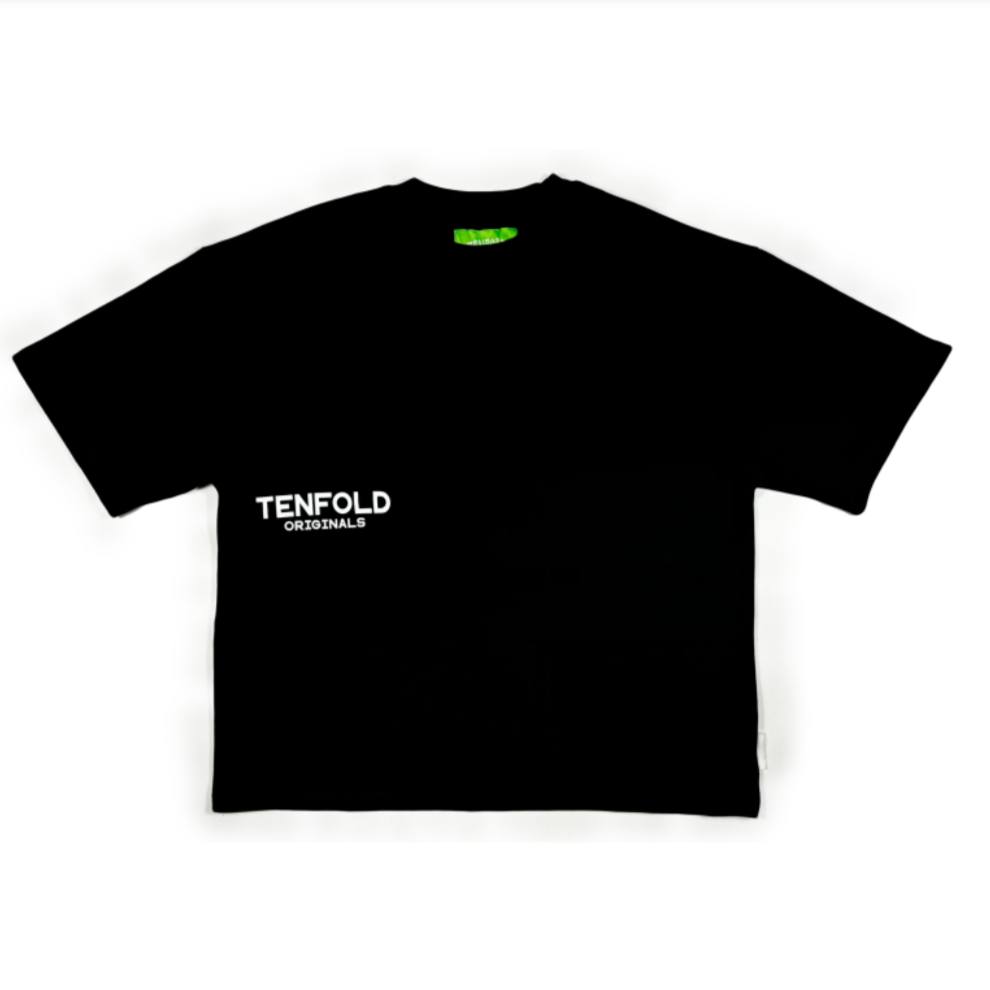 Black Staple Tee